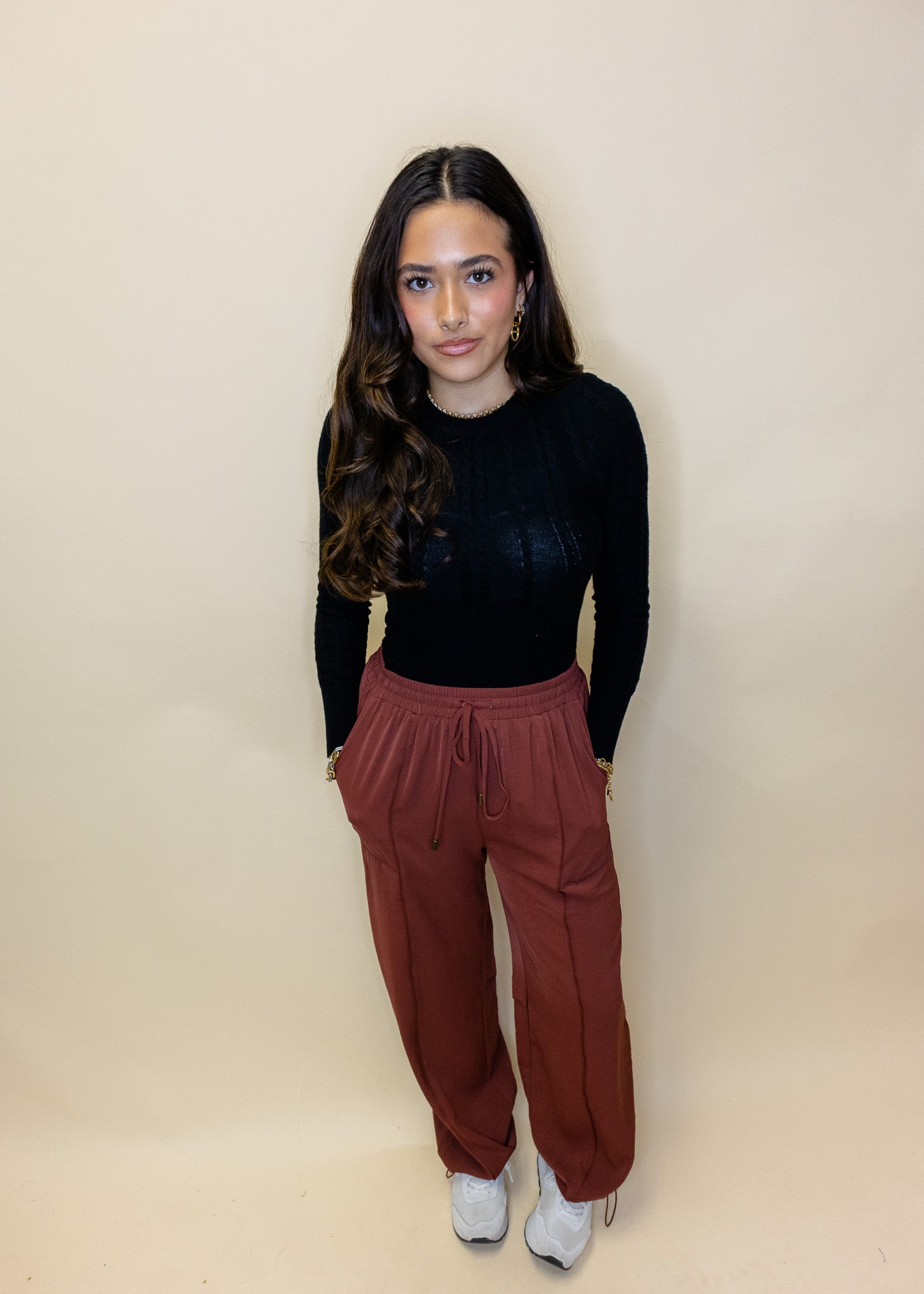 Sienna Satin Pocket Joggers