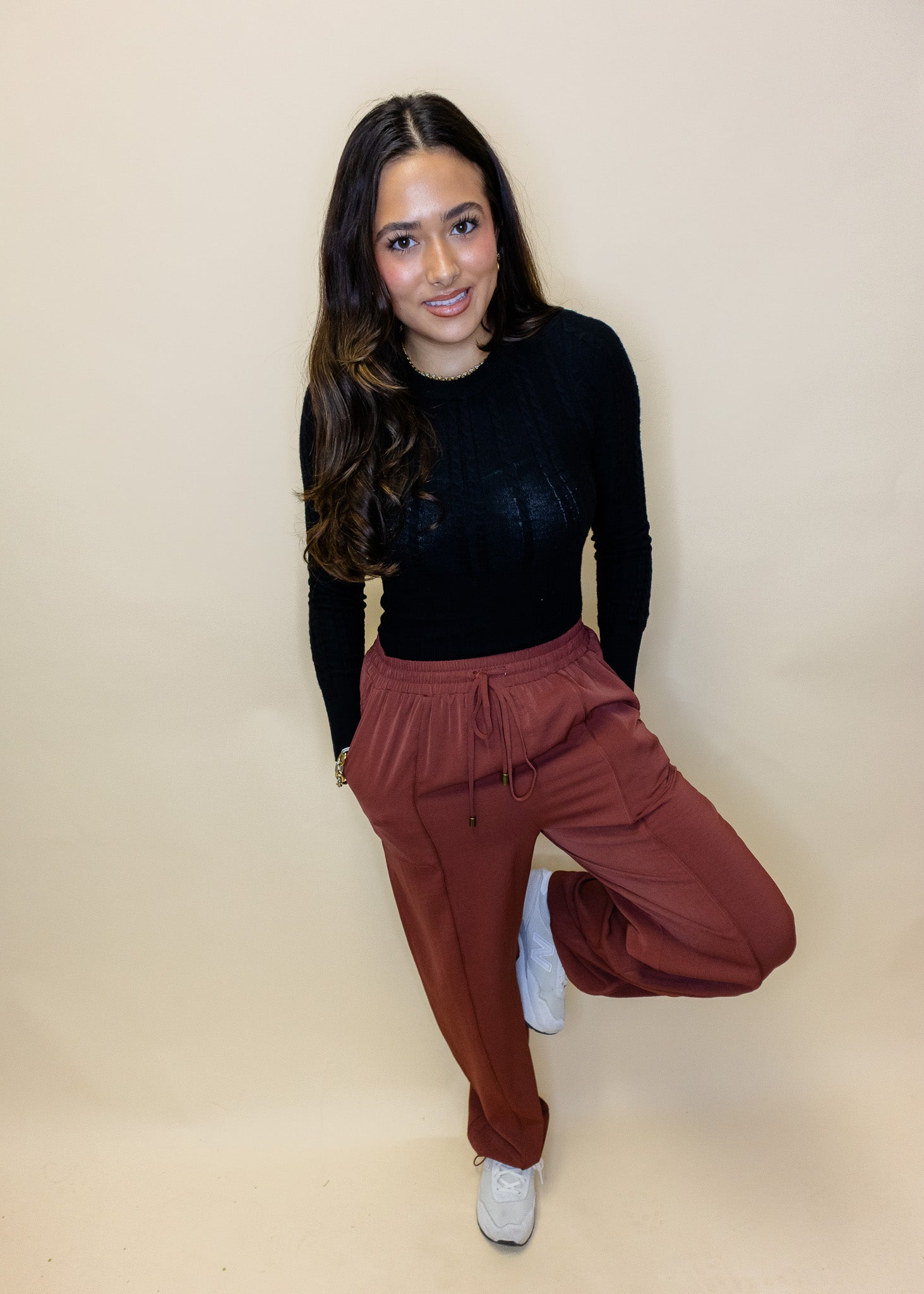 Sienna Satin Pocket Joggers