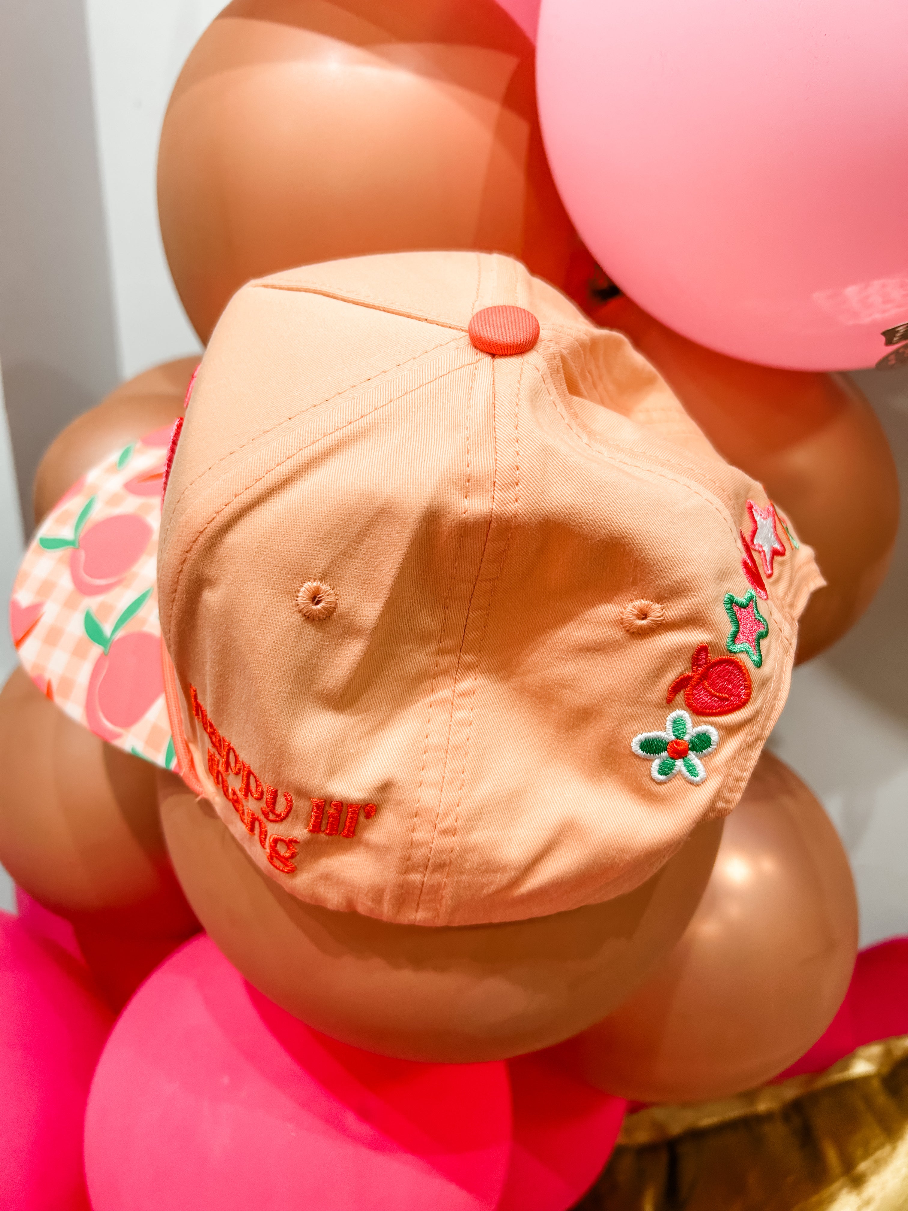 You're A Peach Embroidered Hat