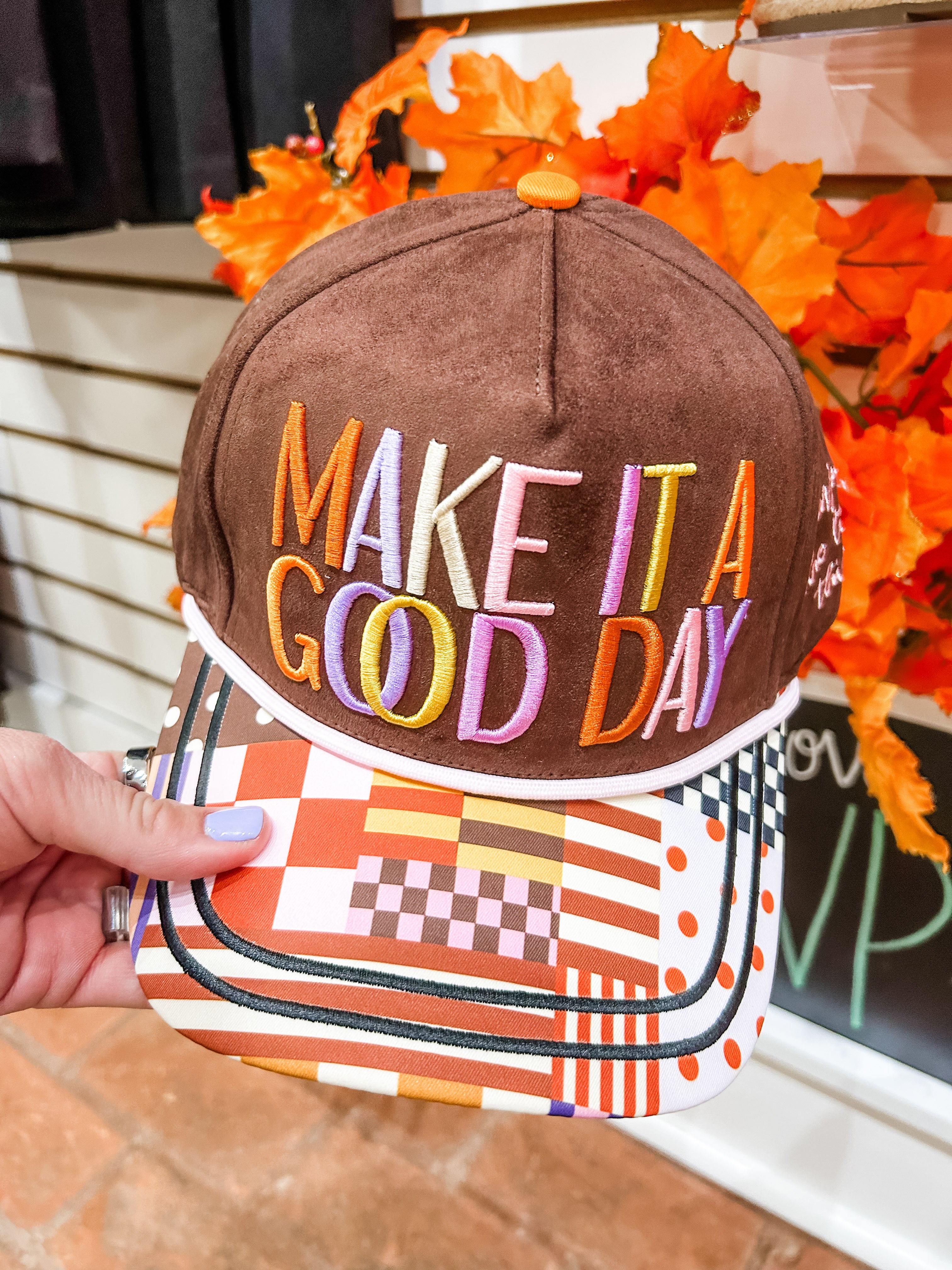 Make it a Good Day Suede Hat