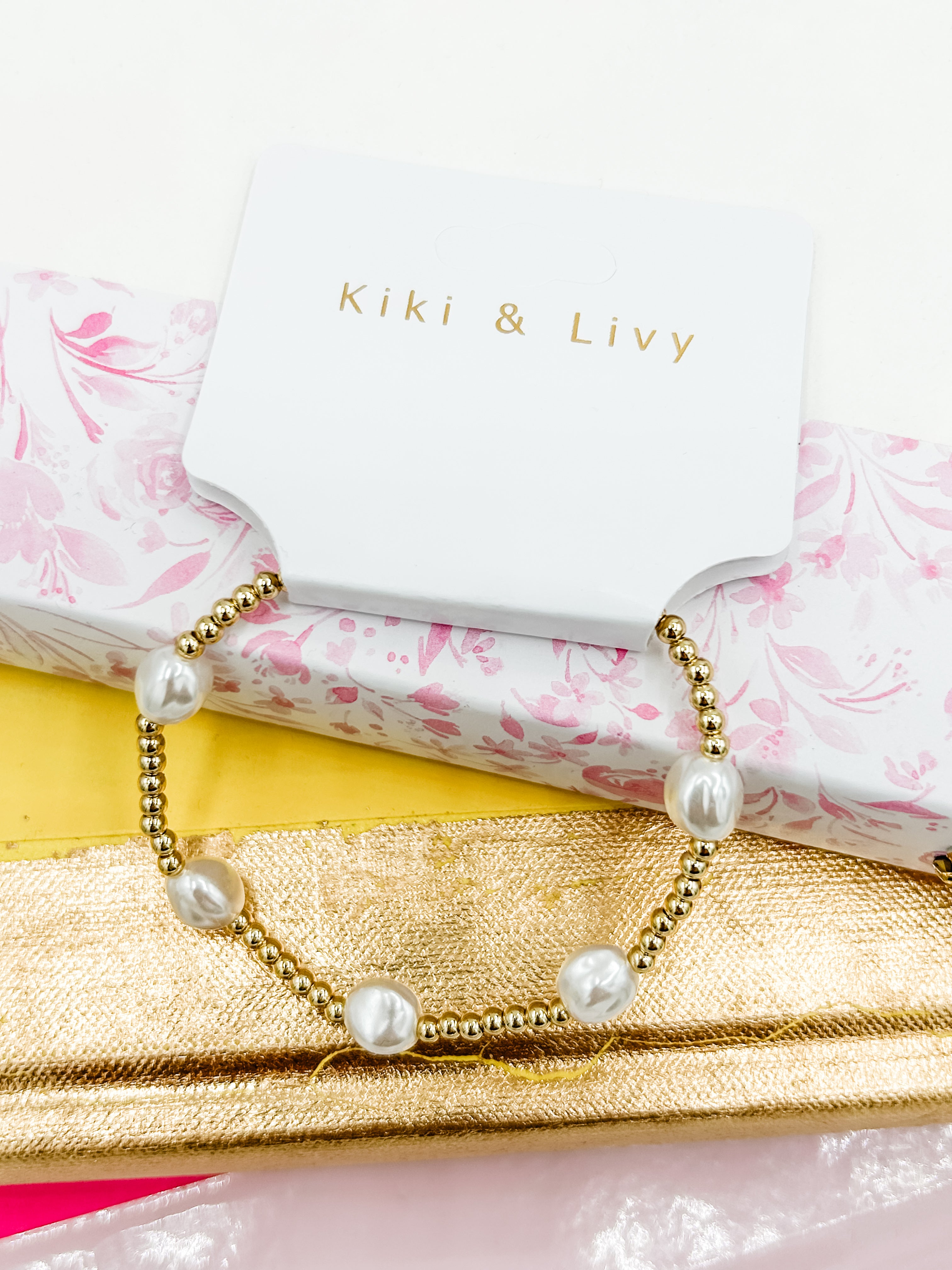 Kiki & Livy Pearl Beaded Bracelets