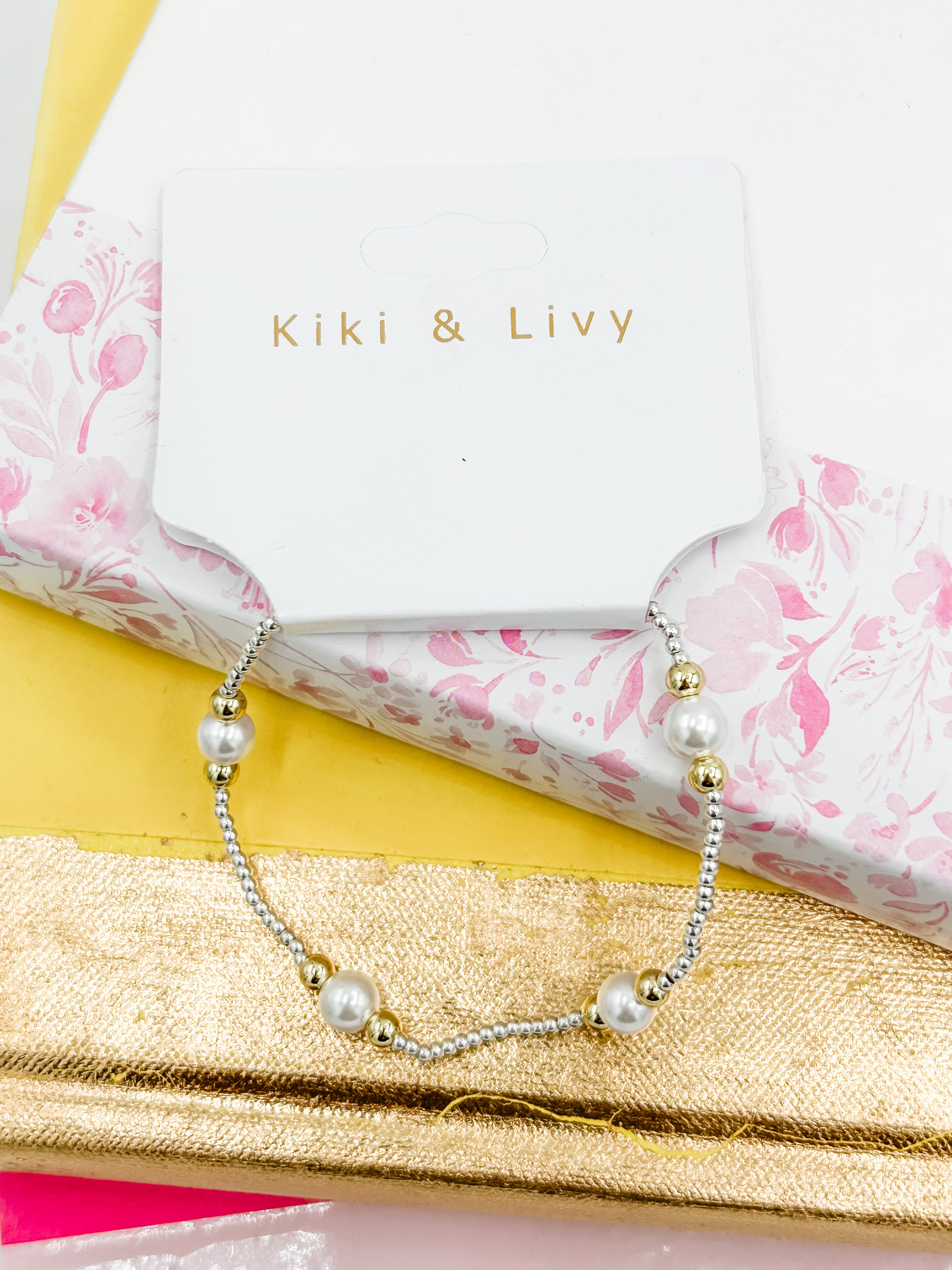 Kiki & Livy Pearl Beaded Bracelets
