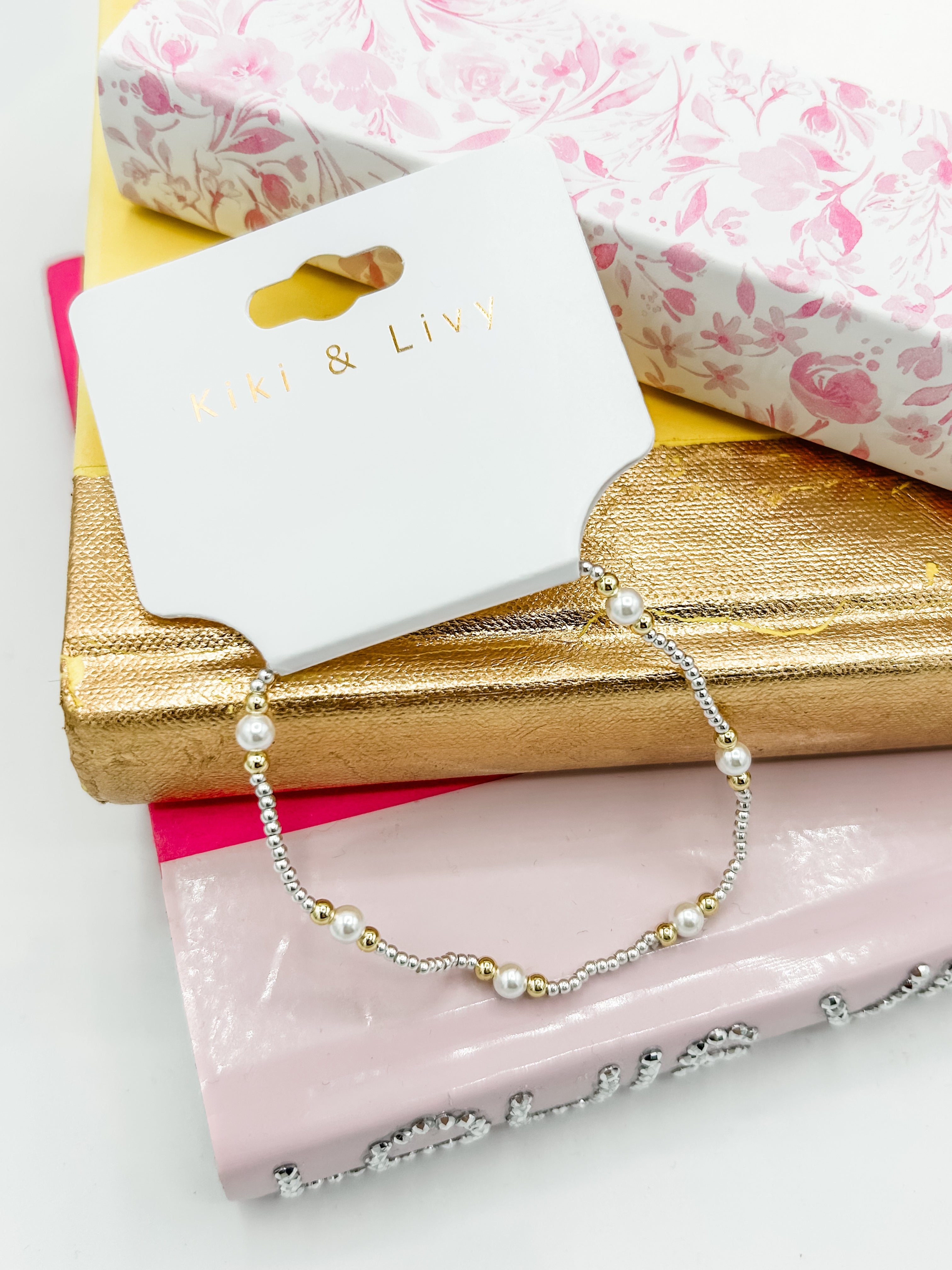 Kiki & Livy Pearl Beaded Bracelets