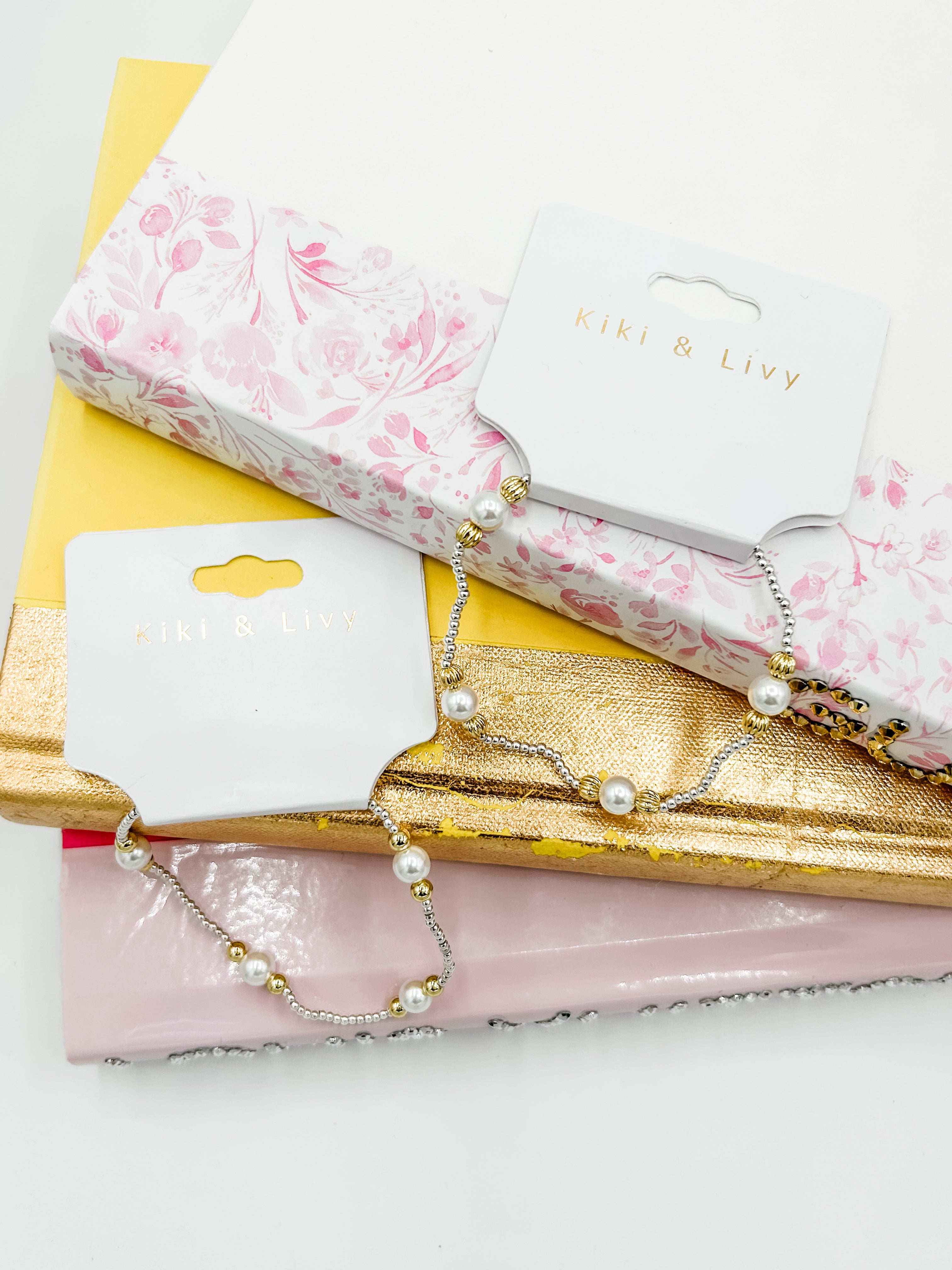 Kiki & Livy Pearl Beaded Bracelets
