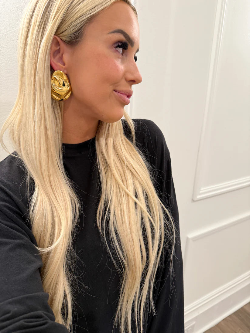 The Gold Bree Earrings