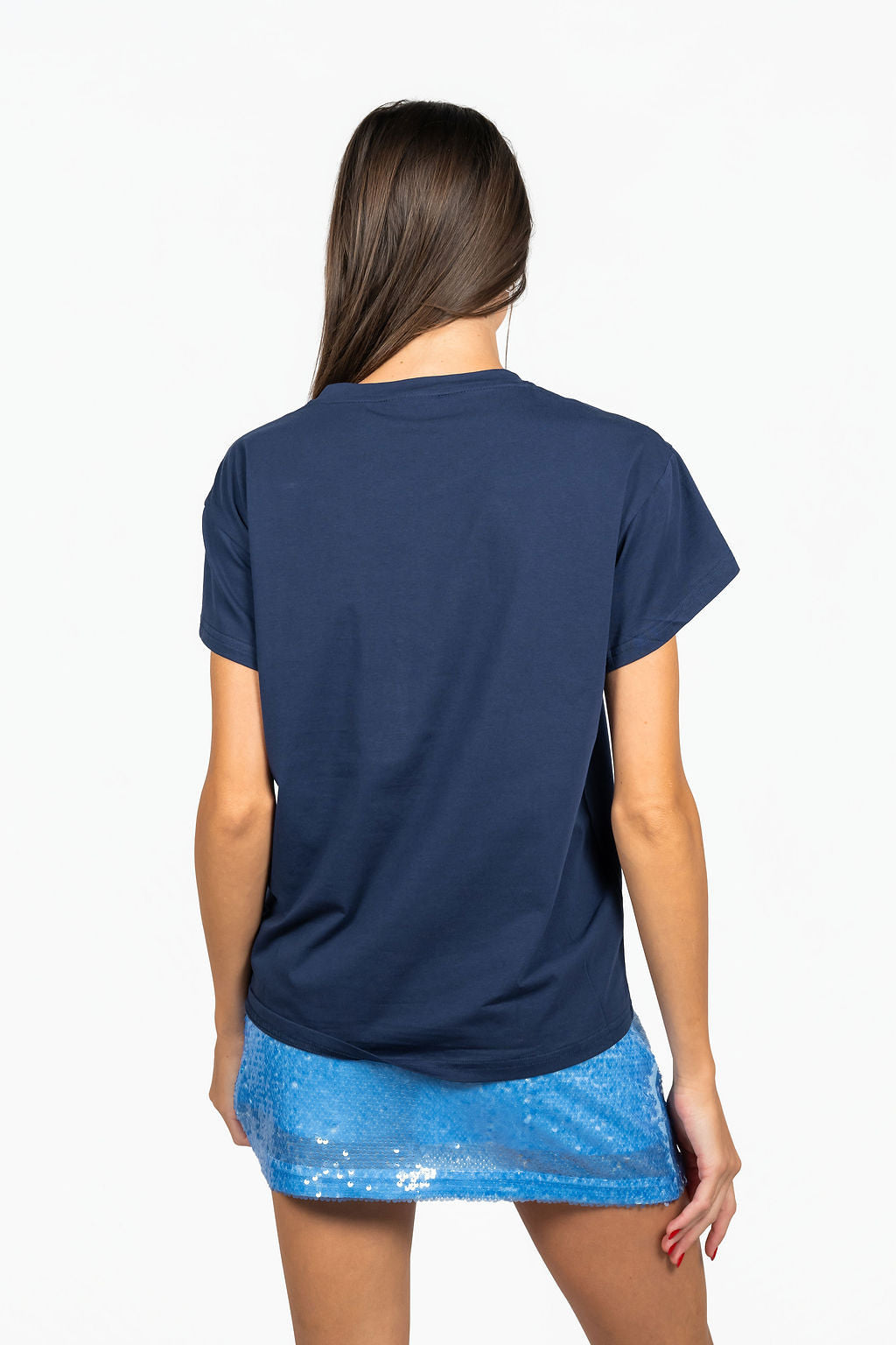 Navy Mini School Icon Tee