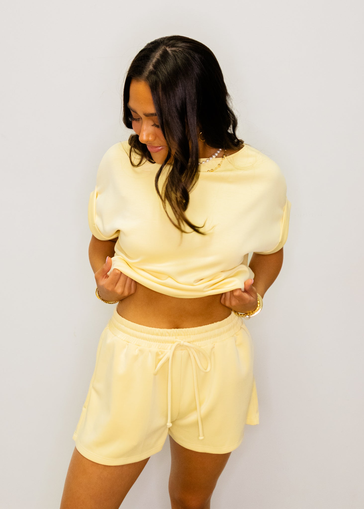 Lemonade Super Soft Shorts Set