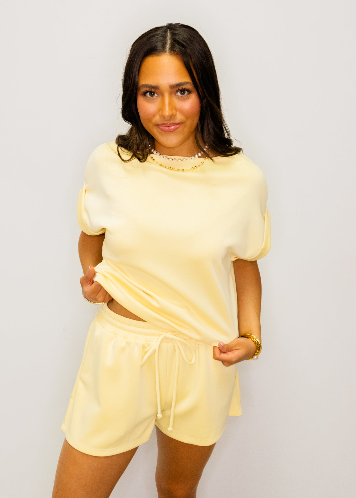 Lemonade Super Soft Shorts Set