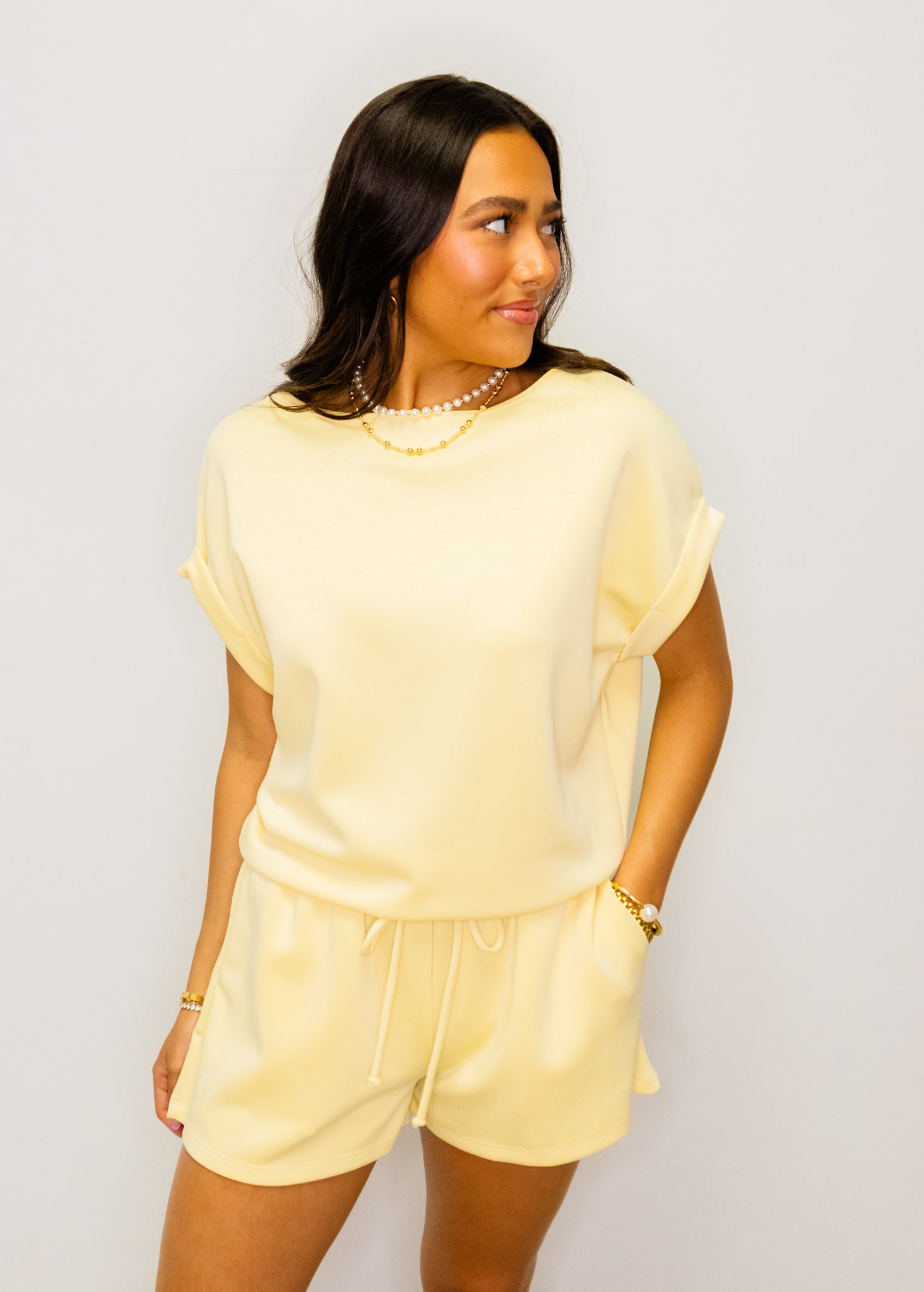 Lemonade Super Soft Shorts Set