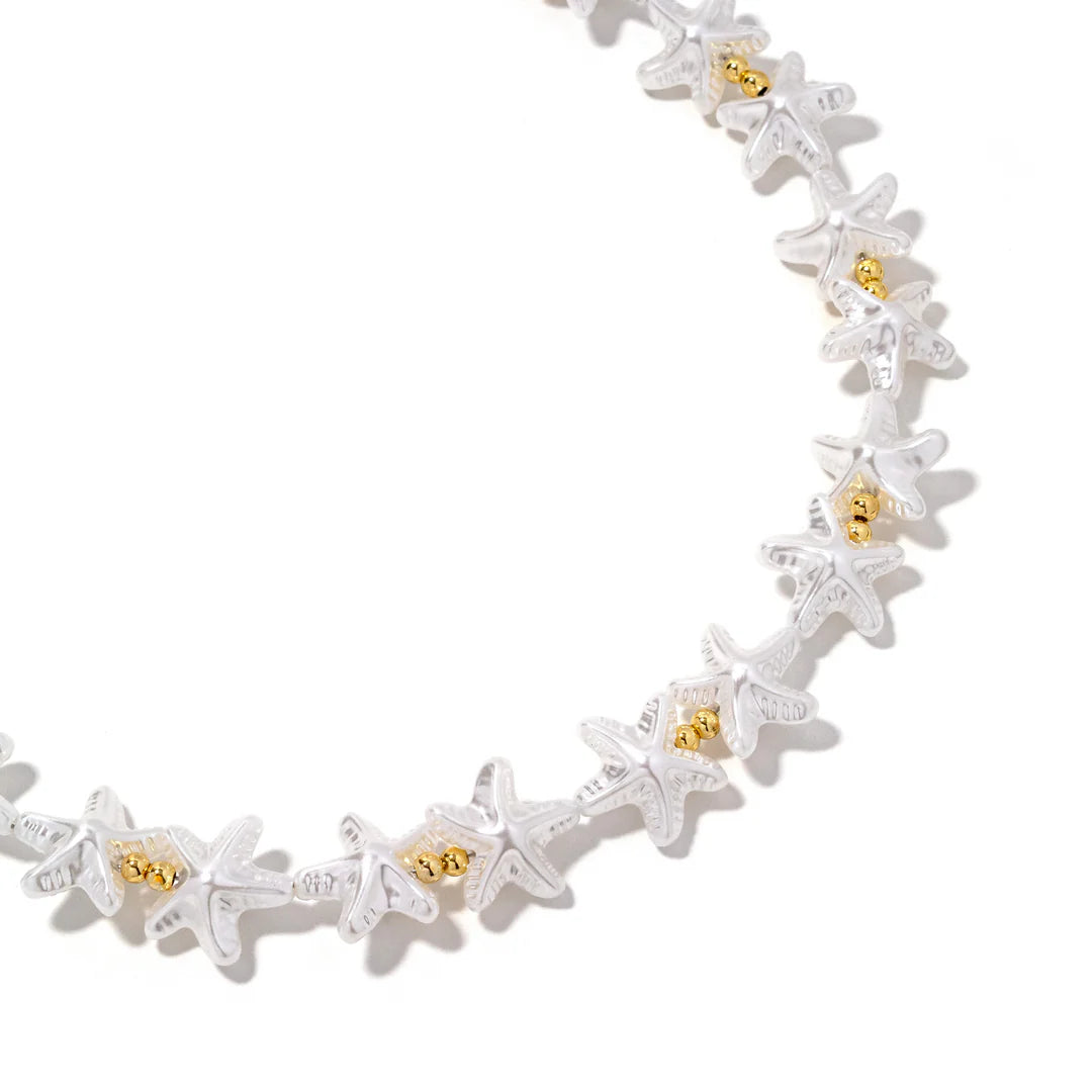 Gold Juno Starfish Necklace