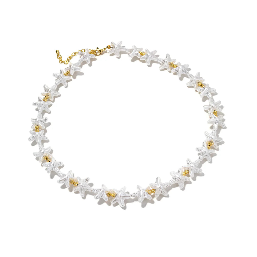 Gold Juno Starfish Necklace