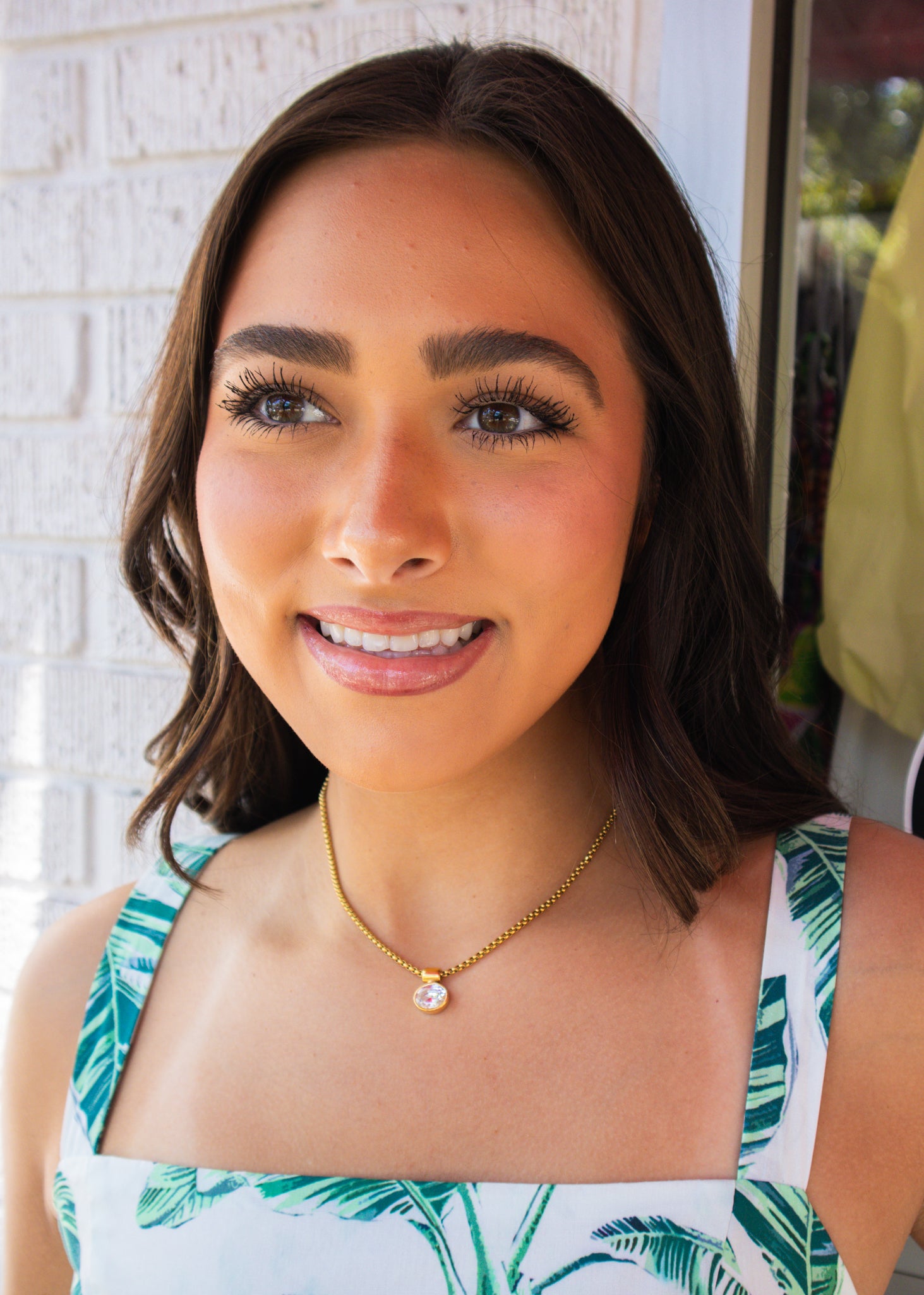 Gold Diamond Rope Chain Necklace