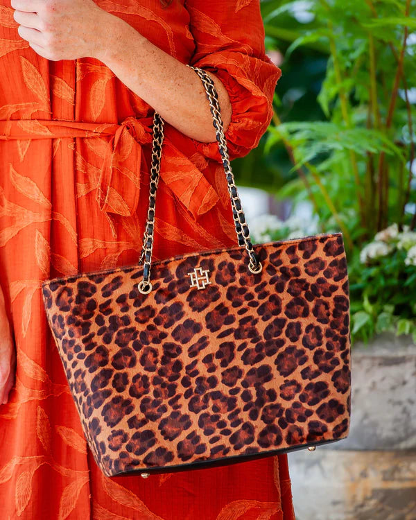 Spotted Leopard Quentin Tote