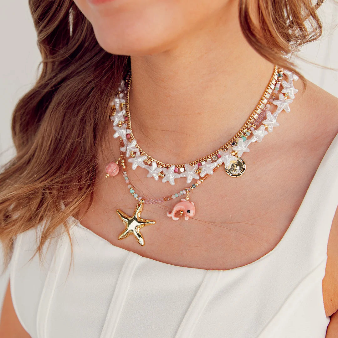 Gold Juno Starfish Necklace