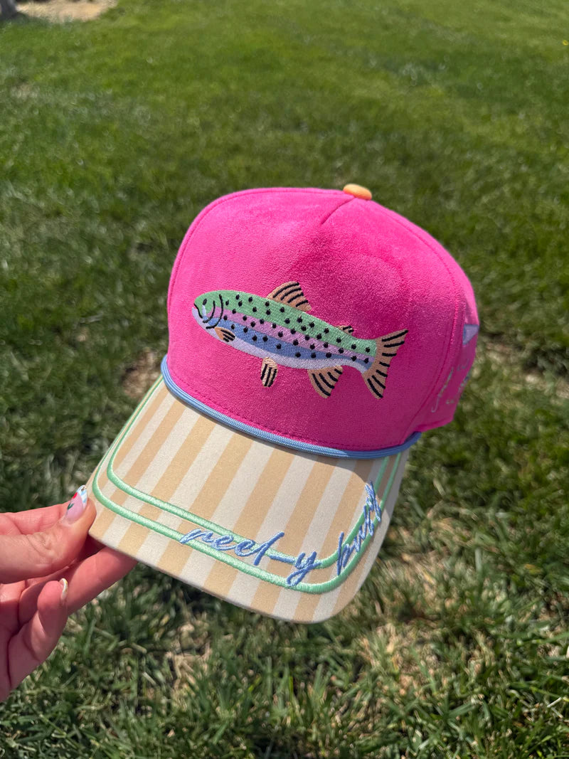 Reel-y Busy Embroidered Hat