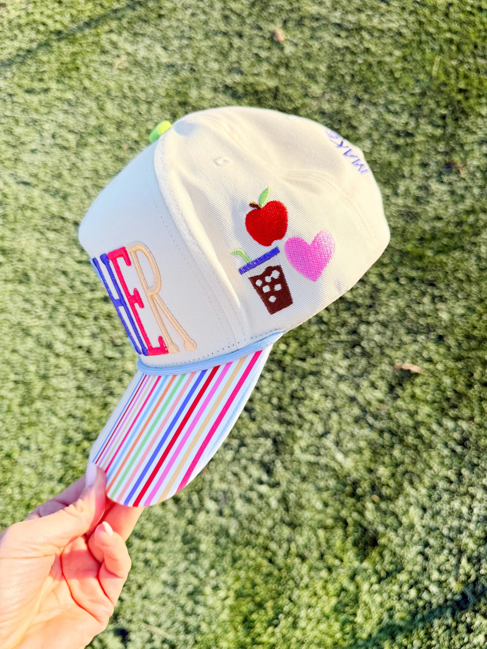 Teacher Embroidered Hat