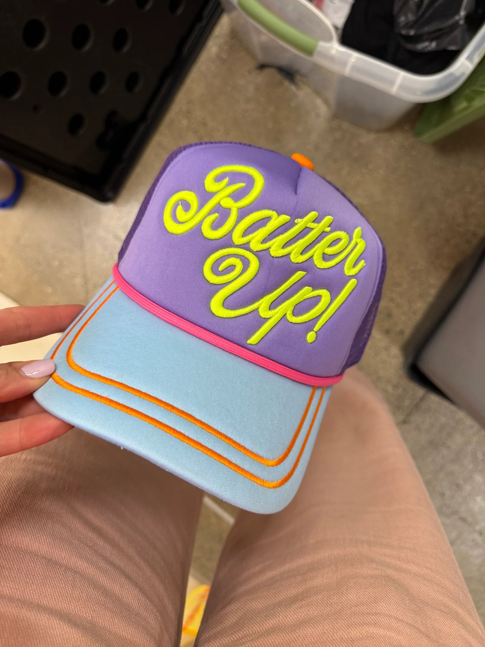 Colorful Batter Up Hat