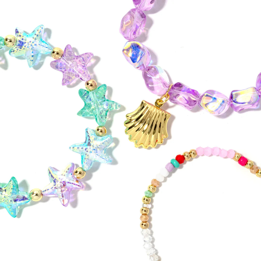 Mint Saltwater Bracelet Stack