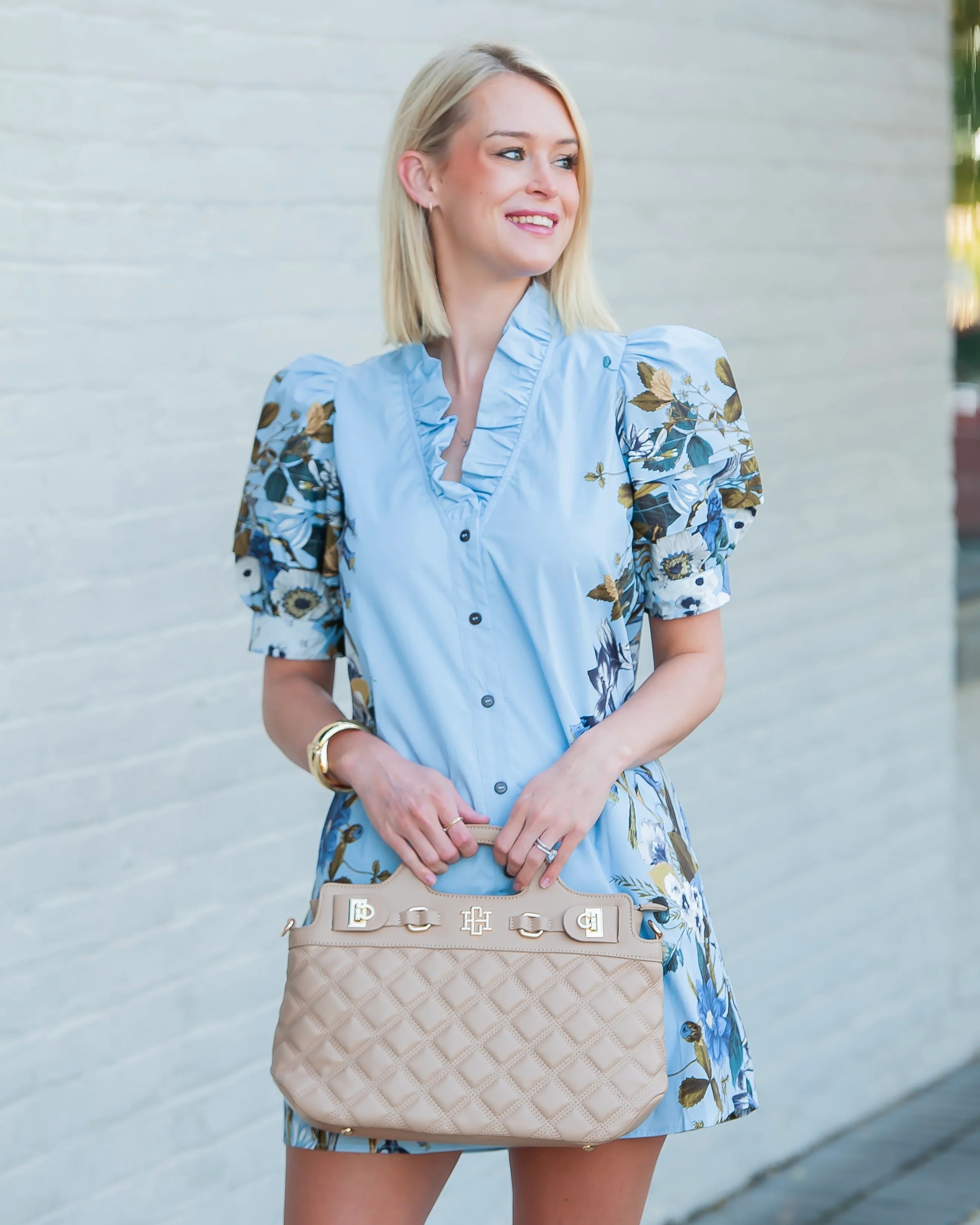 Savannah Handbag Latte DQ