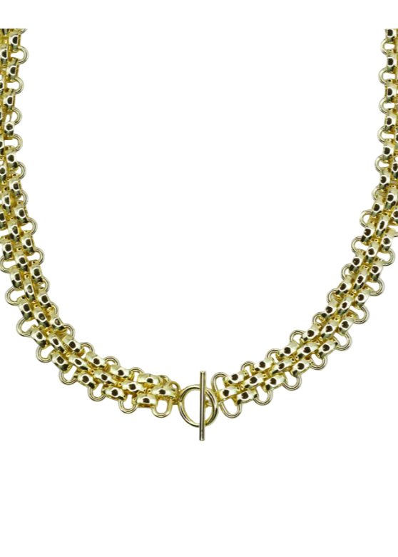 Golden Majesty Toggle Necklace