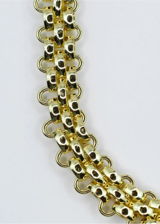 Golden Majesty Toggle Necklace