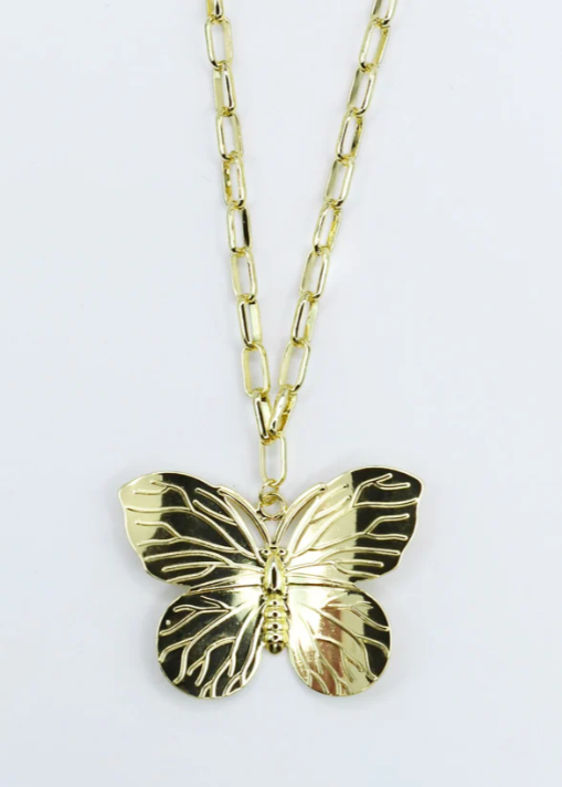 Wings Of Grace Single Chain Necklace