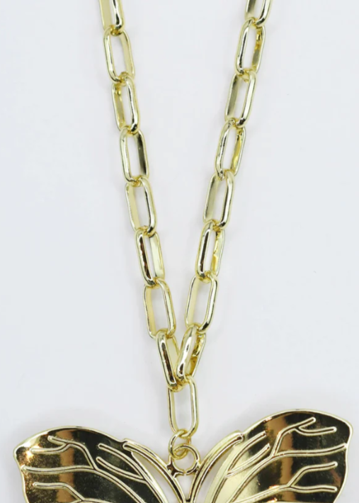 Wings Of Grace Single Chain Necklace