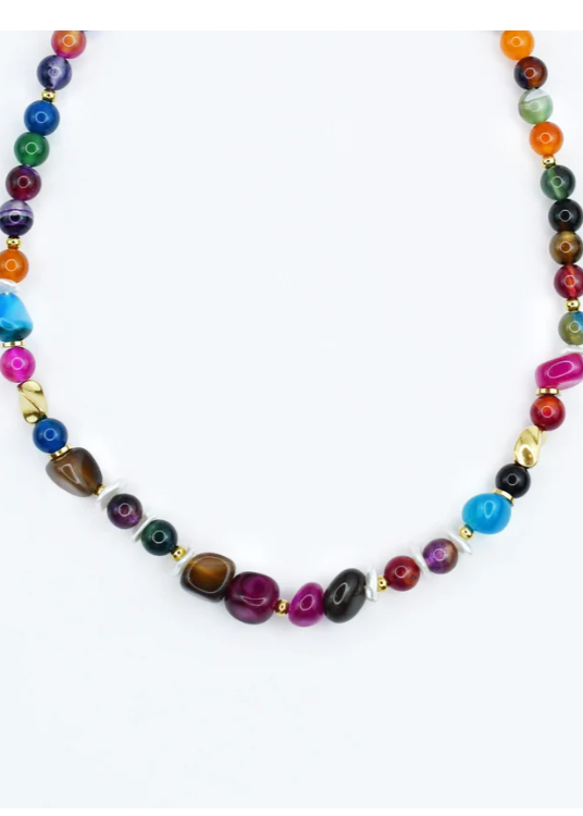 Jewels Crush Gemstone Necklace