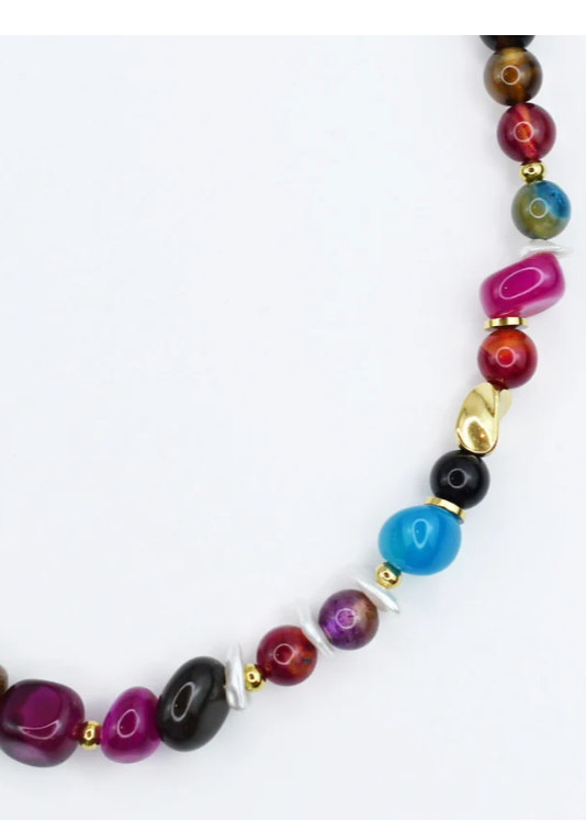 Jewels Crush Gemstone Necklace