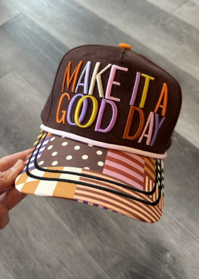 Make it a Good Day Suede Hat