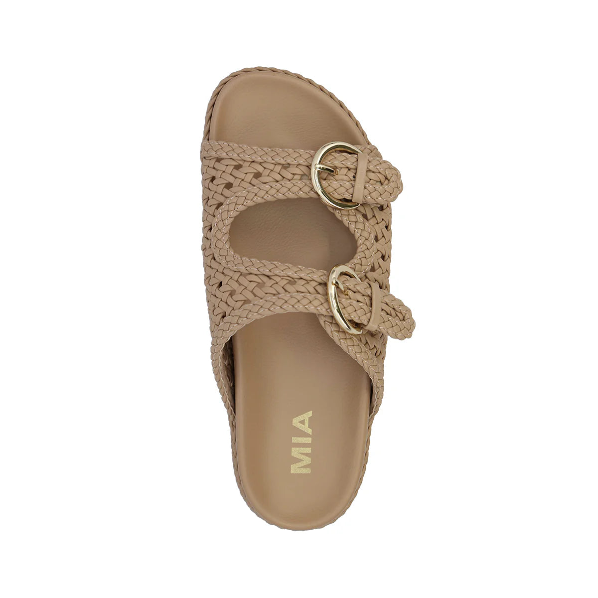 Trendy Woven Nude Sandal
