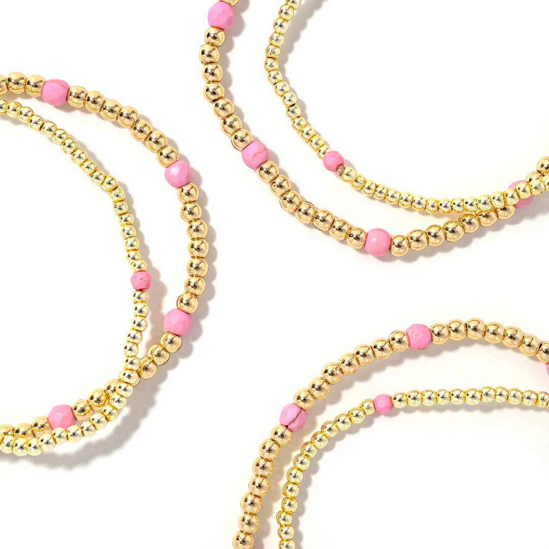 Pink Gold Tatum Bracelet Set