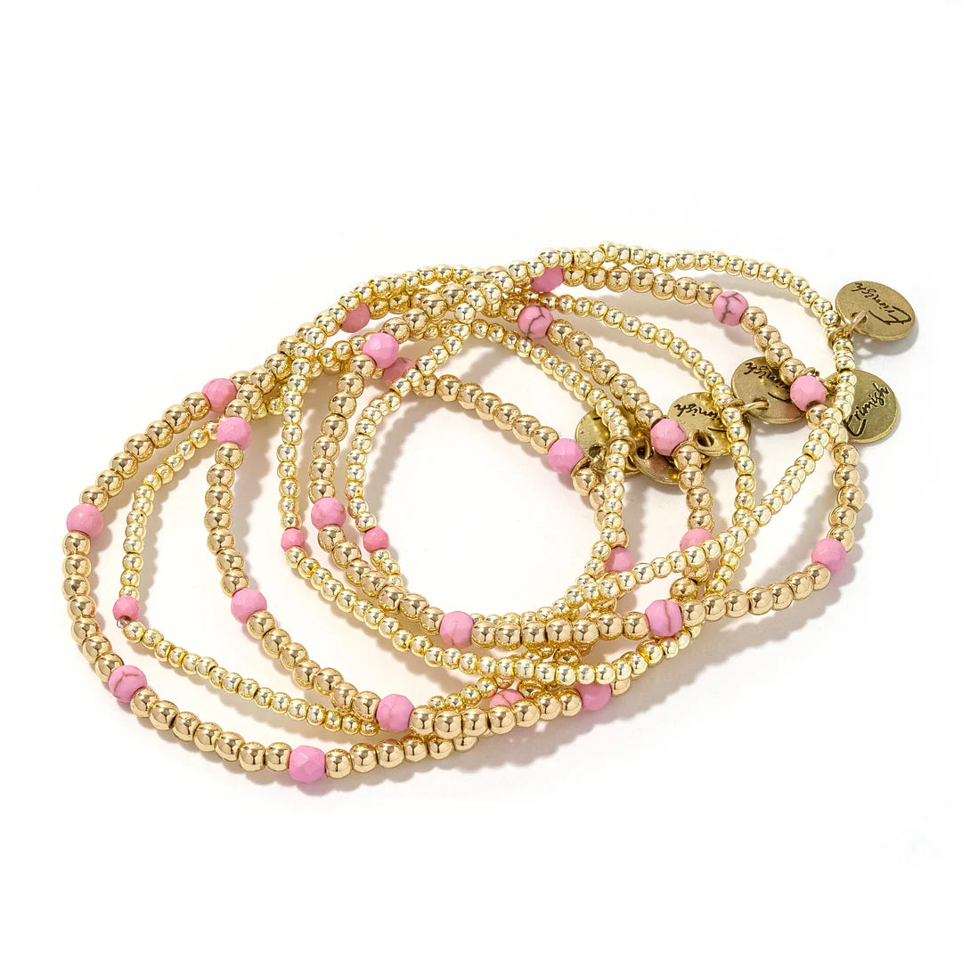 Pink Gold Tatum Bracelet Set