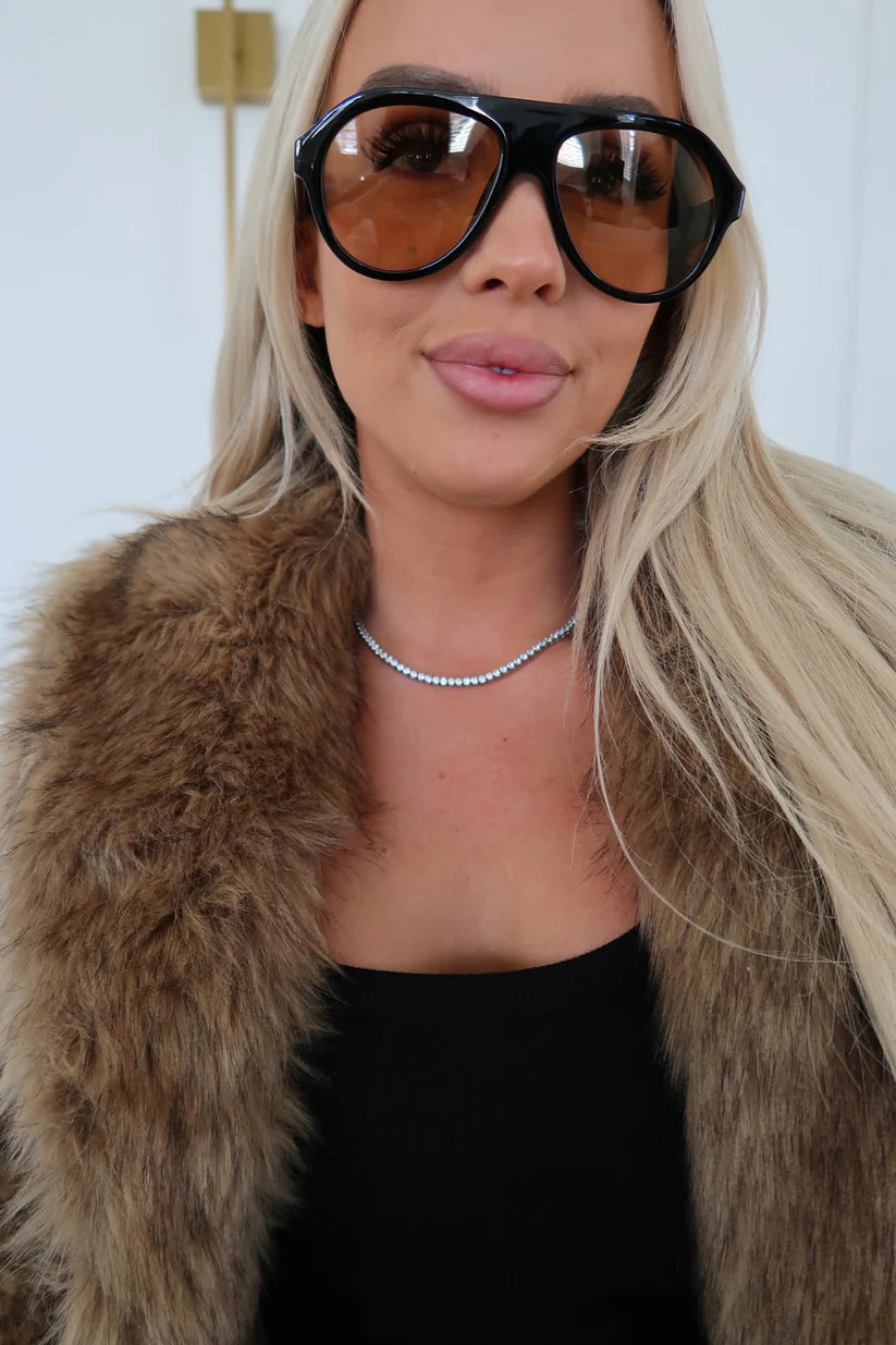 The Luxe Line Tennis Necklace