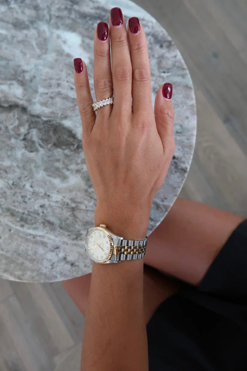 The Vanessa Gold Marquise Ring