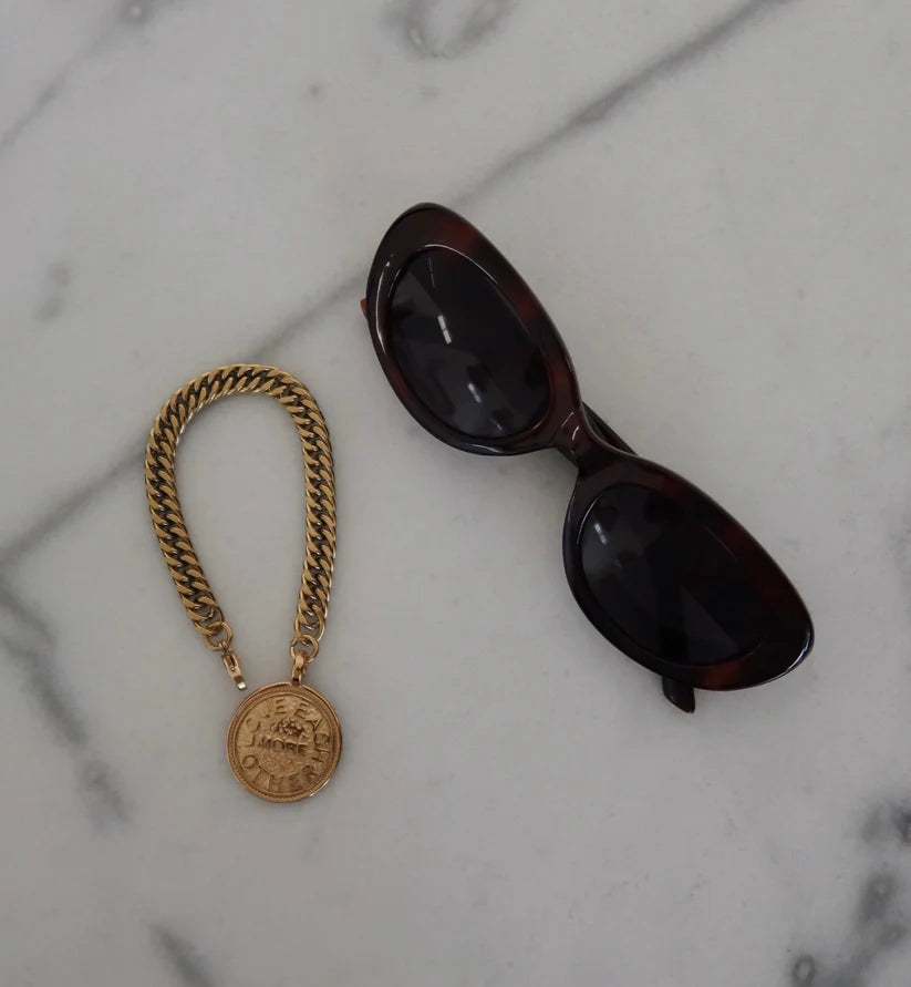 The Meredith Gold Coin Bracelet