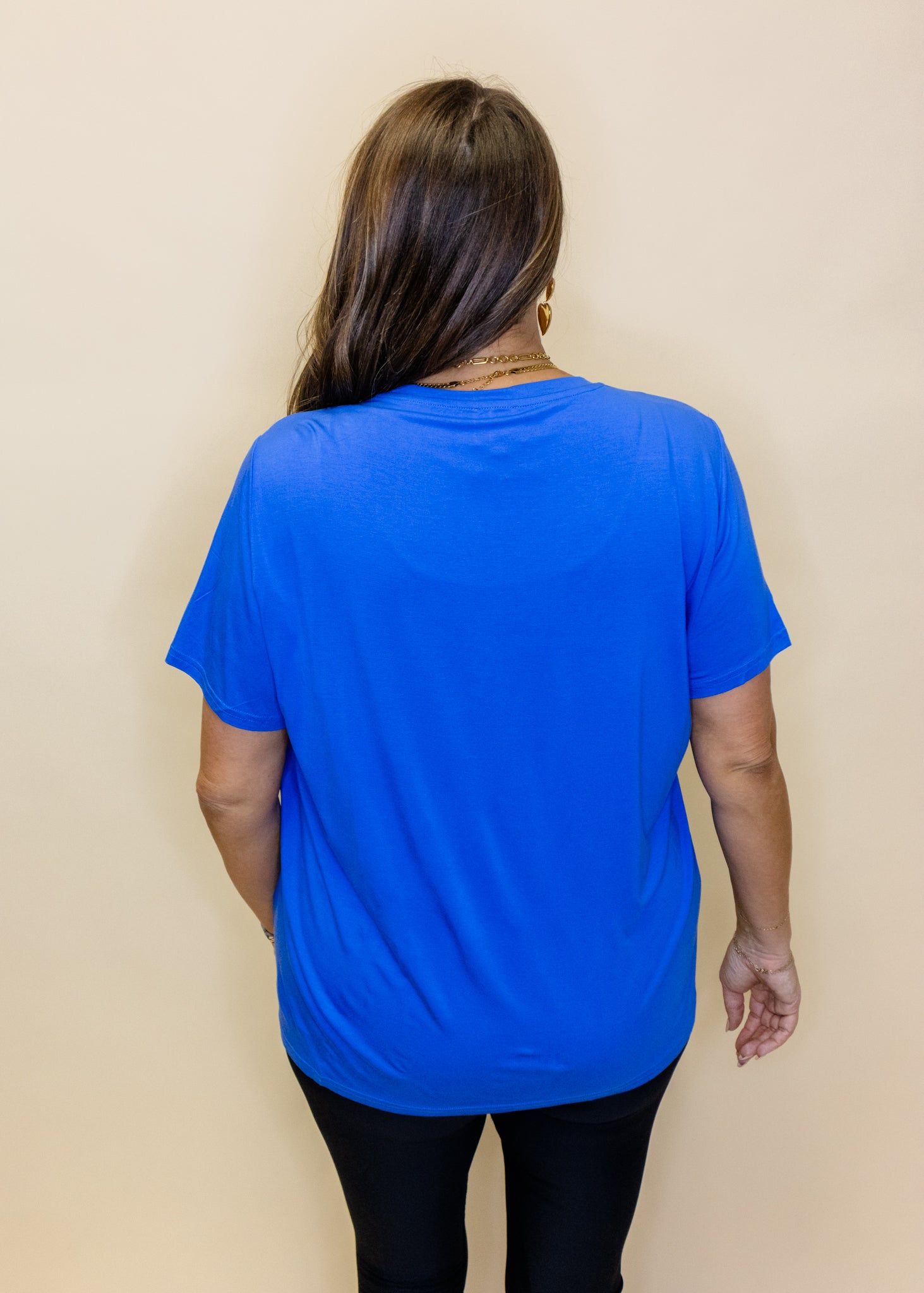 Royal Blue SoSis Signature Tee
