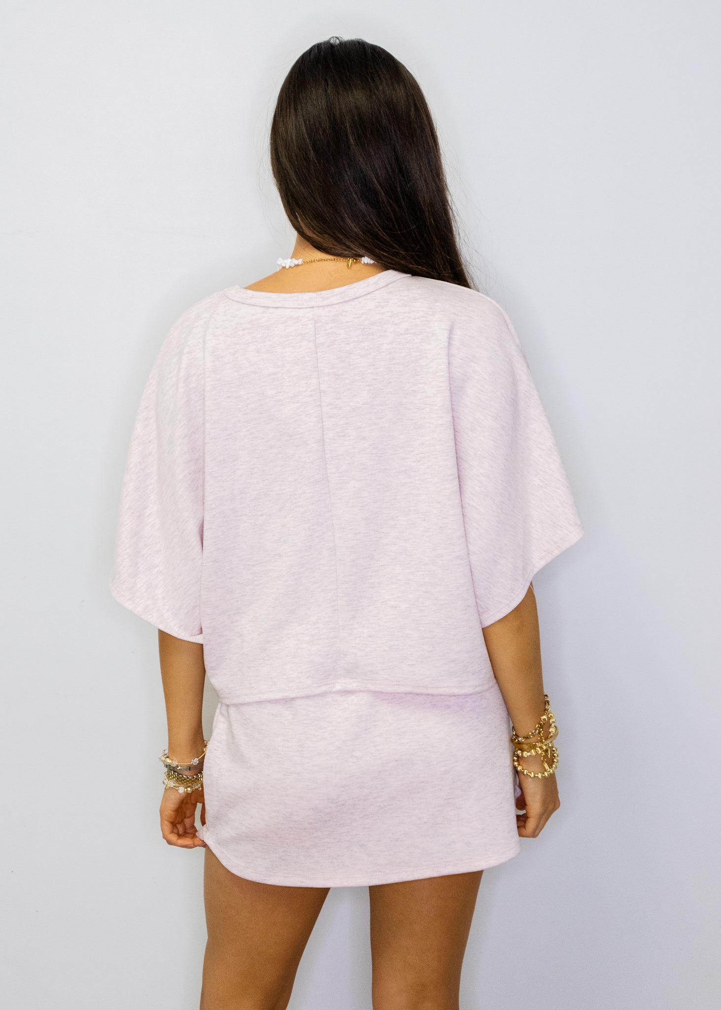 Heathered Pink Super Soft Skort