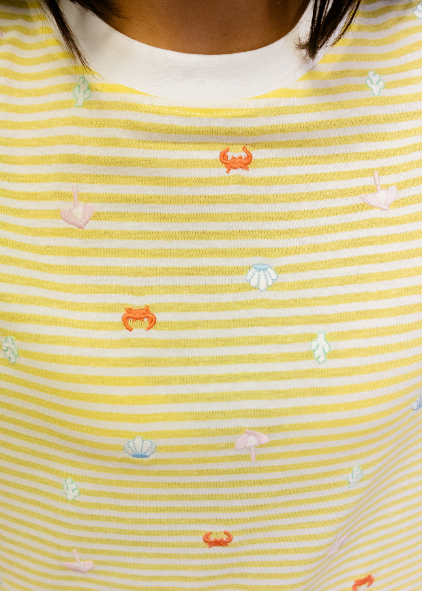 Yellow Stripe Ocean T-Shirt