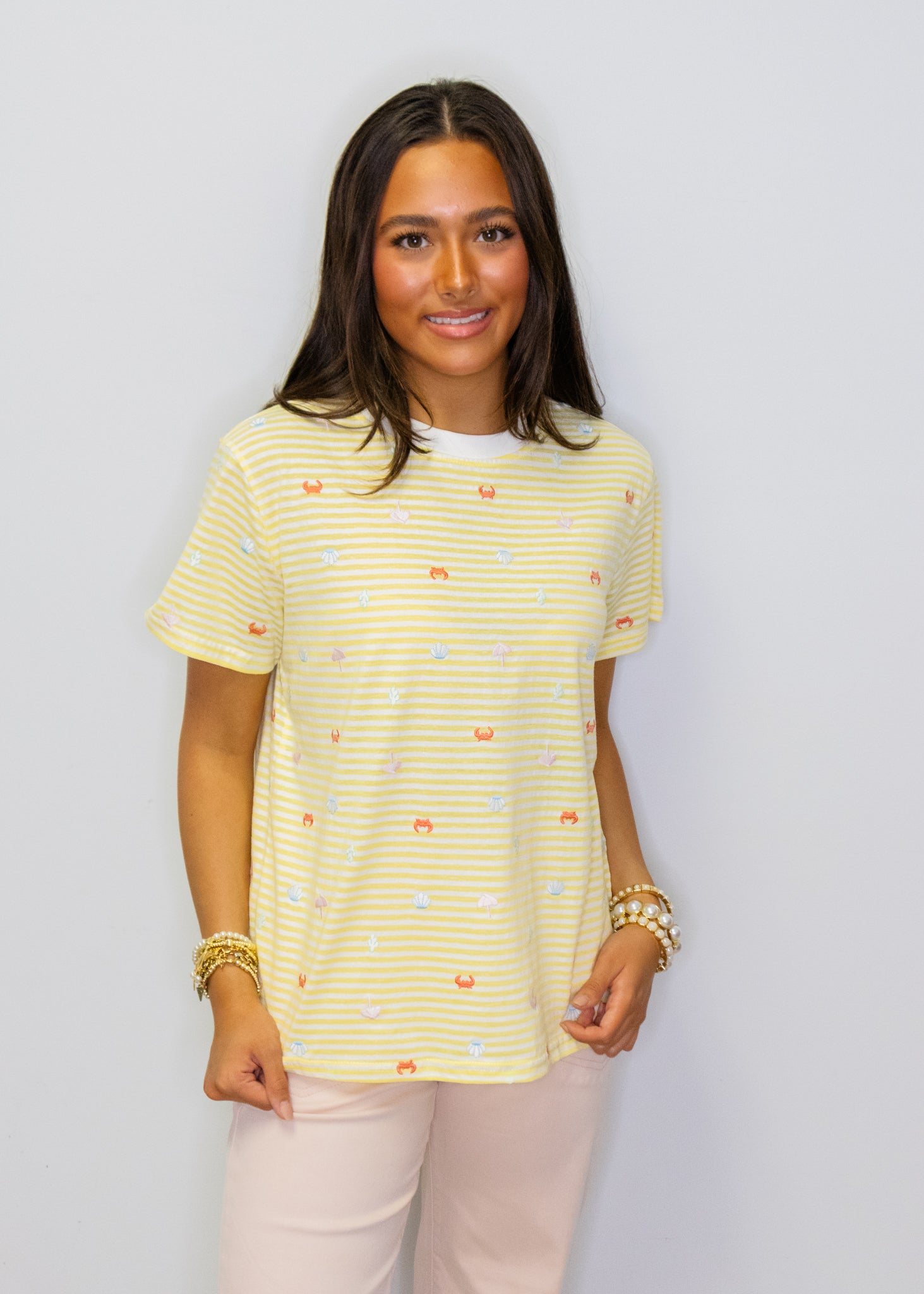 Yellow Stripe Ocean T-Shirt
