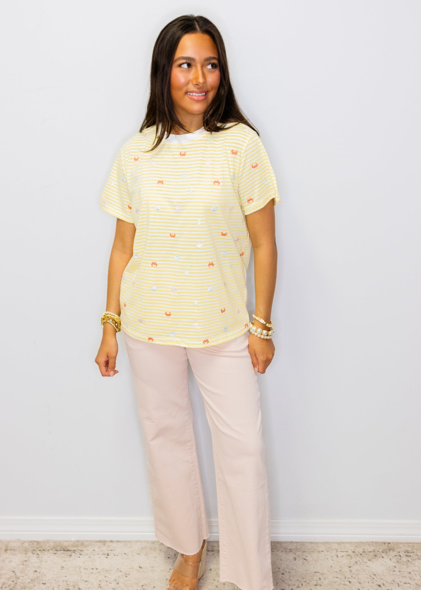 Yellow Stripe Ocean T-Shirt