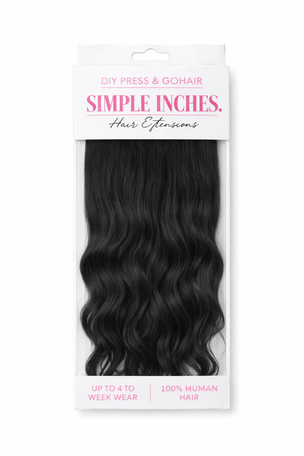 Black Licorice Hair Extensions 16"