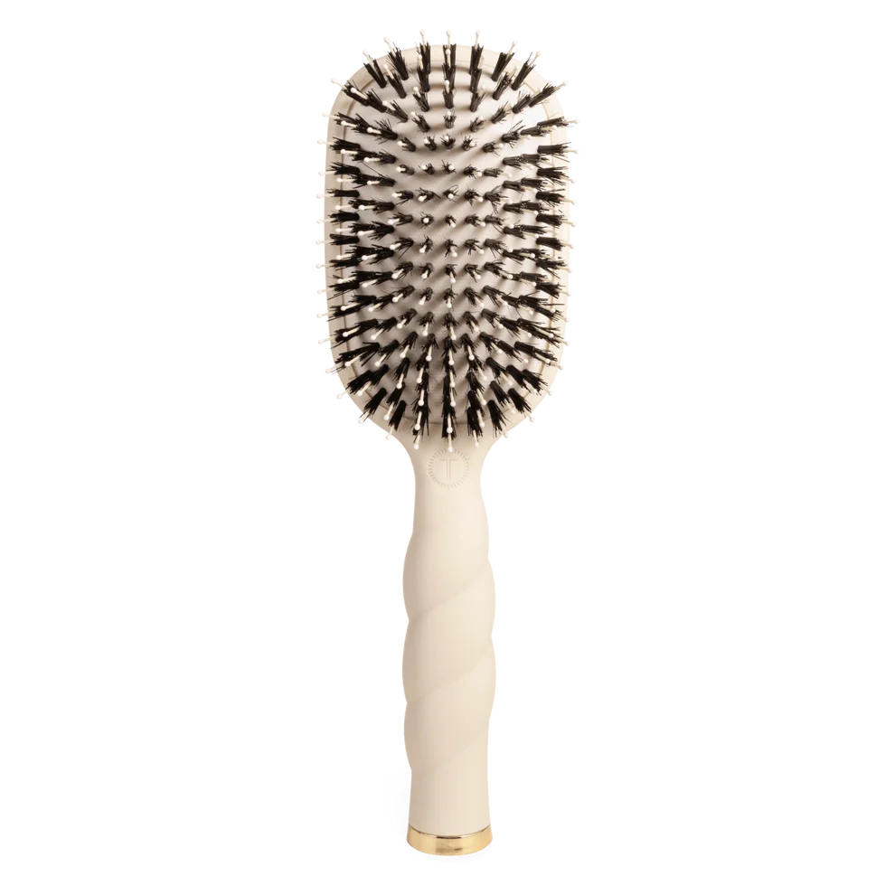 Boar Bristle Hair Brush - Tan