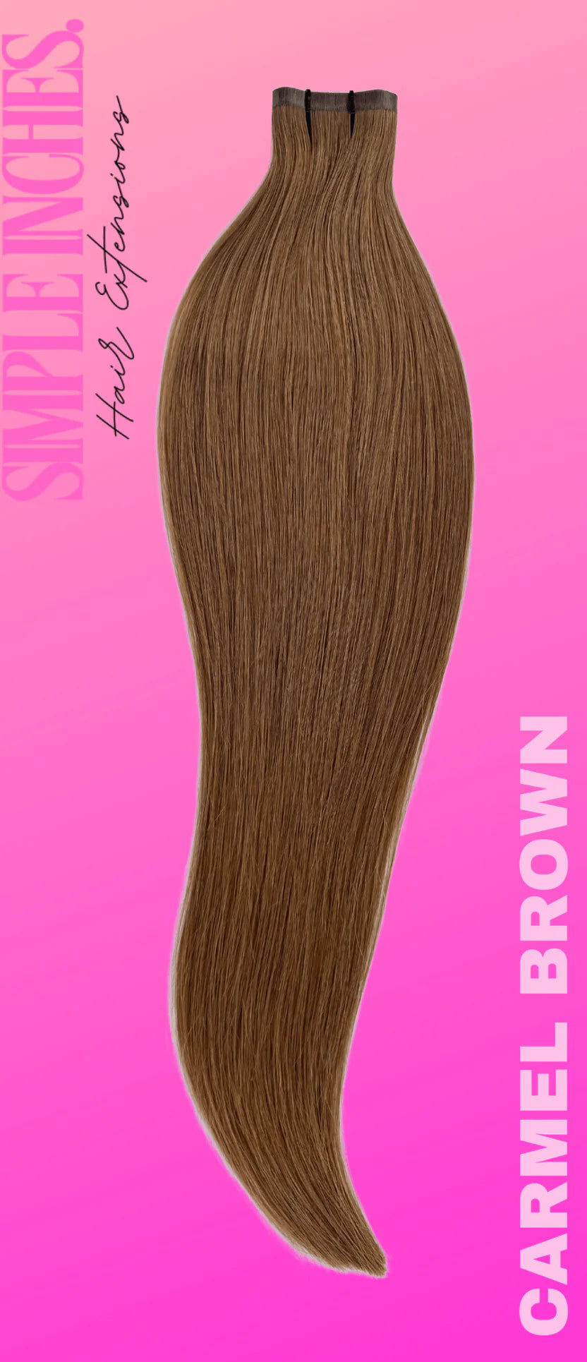 Carmel Brown Hair Extensions 16"