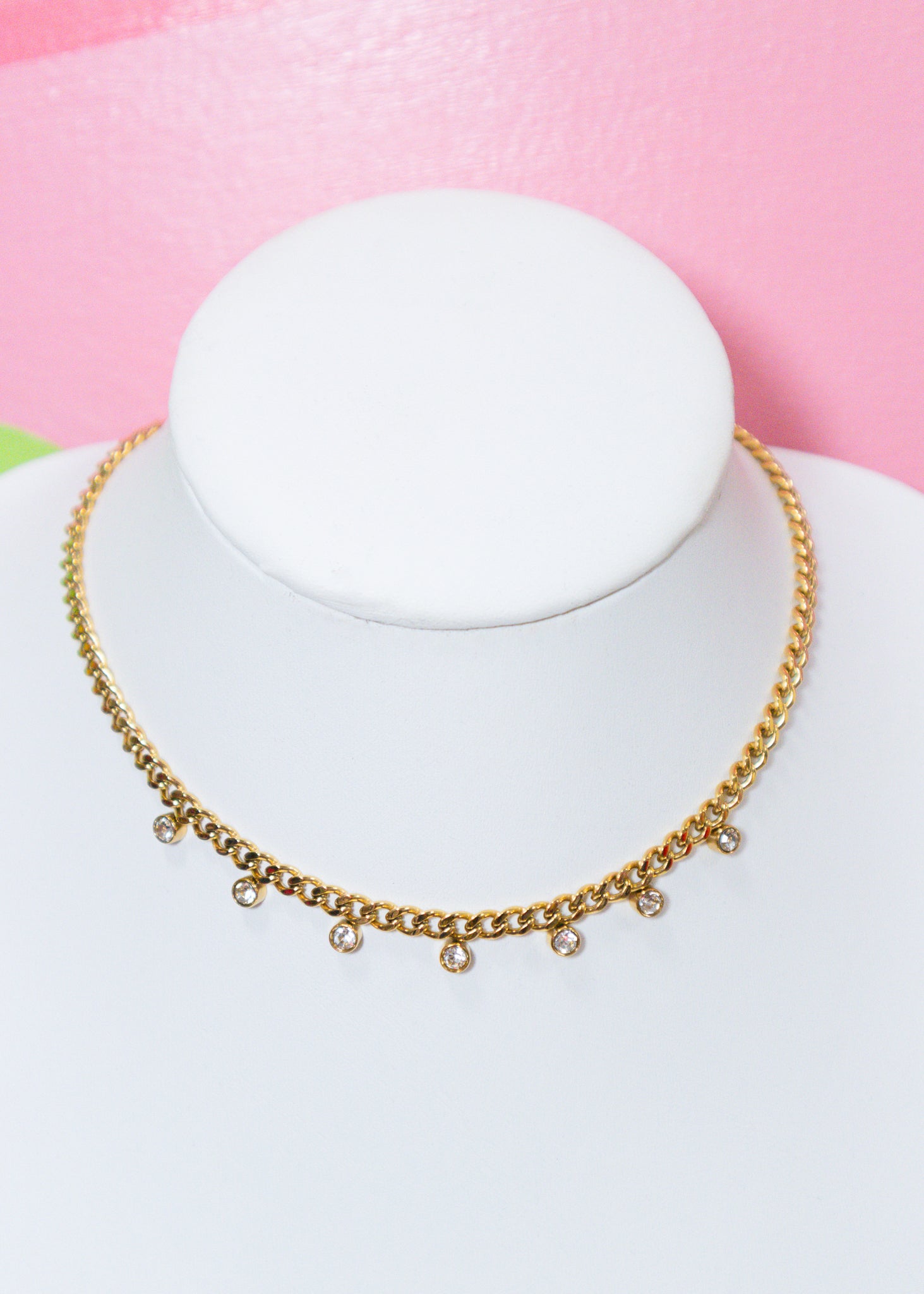 The Gold Zoe Necklace