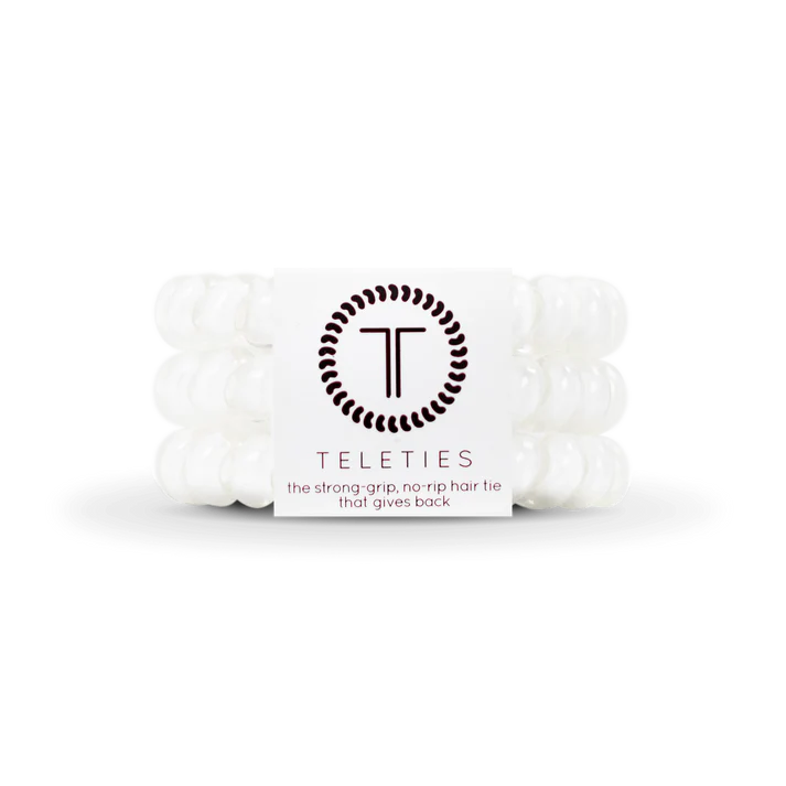 Coconut White Large Hair Ties