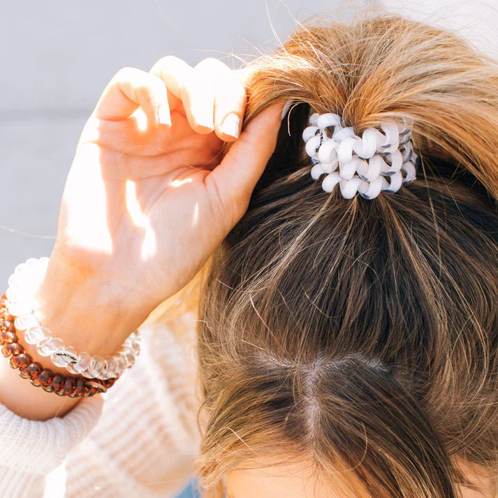 Coconut White Large Hair Ties