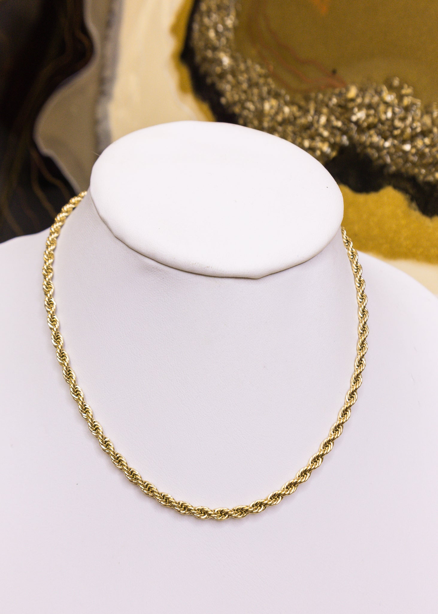 The Thin Gold Rope Necklace