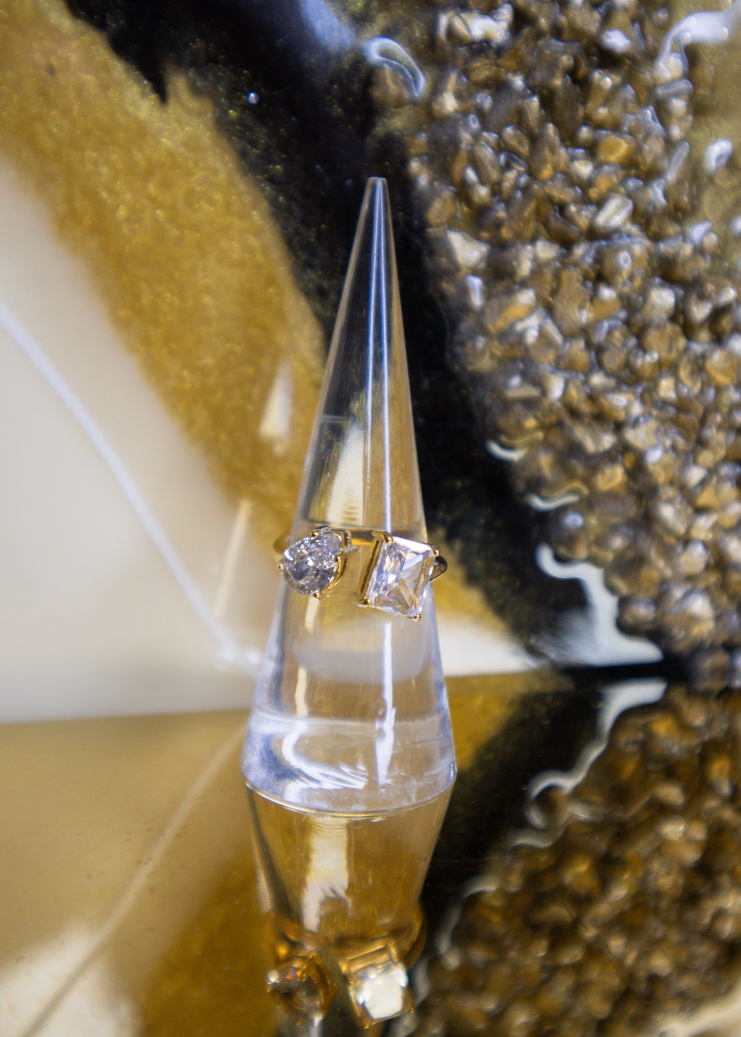 The Clear Blakely Ring