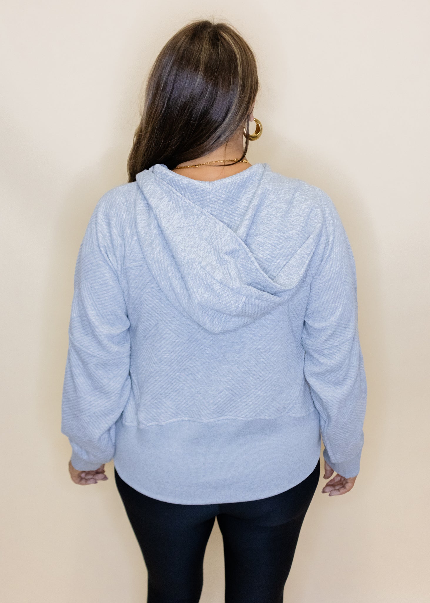 Grey Zip Pocket Sweatshirt